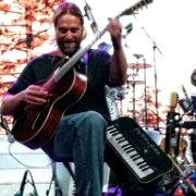 The band, along with the audience, seemed to be loving every minute of the concert!   (photo by Betty Horn)