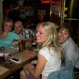 (l. to r.) long time friend of my daughter, Christi Madden, her husband Mike Madden, my daughter Britta Blackwood, and her boyfriend Jamie Rheem.